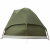Dome Camping Tent for 4 Persons Olive Green Waterproof