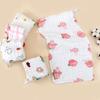 Class A Pure Cotton 6-Layer Gauze Washcloth Bib for Infants and Toddlers
