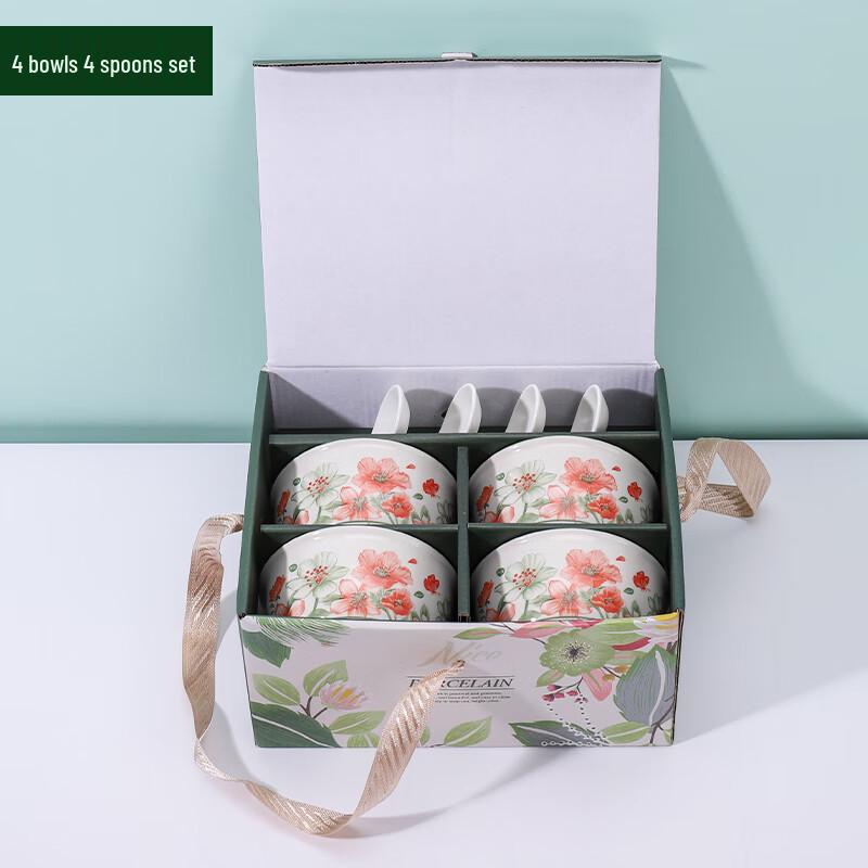 Woding Floral Ceramic Dinnerware Gift Set