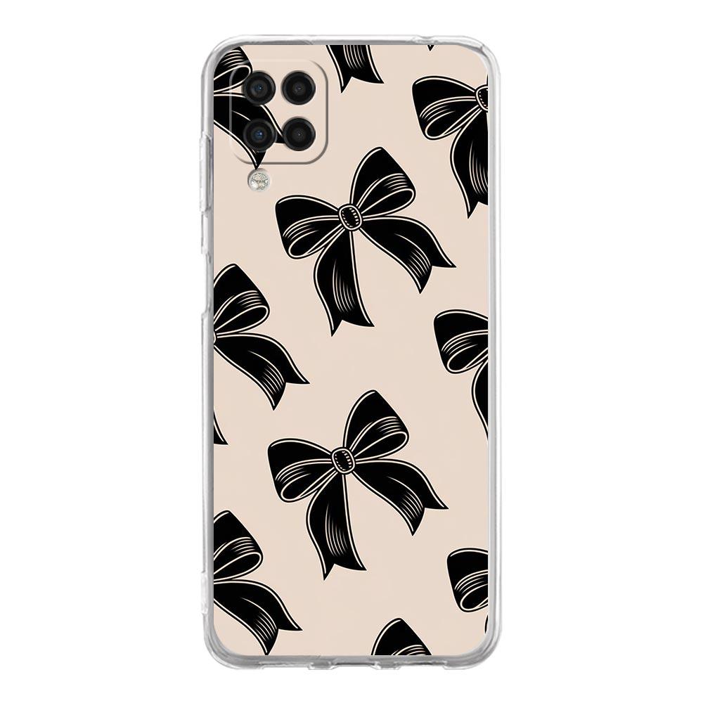 Phone Case For Samsung Galaxy A13 A33 A35 A55 A73 A53 A23 A51 A71 A21S A31 A41 A05s A03S A15 A25 5G Cover Cute Pink Heart Bow
