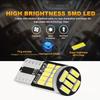 10x W5W T10 Led Bulbs Canbus 4014 SMD 6000K 168 194 Led 5w5 Car Interior Dome Reading Linse Plate Light Signal Lamp
