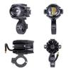 1/2 Pcs Alloy Motorcycle Fog Light 6000K Super Bright 4-Mode Auxiliary Lamp Led Lighting Bulbs for BMW/Honda/Yamaha/Suzuki