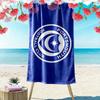 Portsmouth FC Print Beach Towel, Large Soft Quick Dry Towel for Beach Camping Swimming