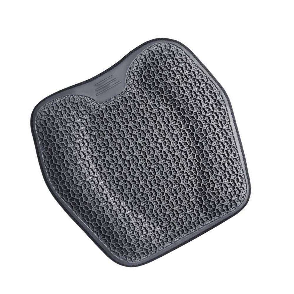 

Подушка для сиденья автомобиля 3D Honeycomb Gels Cushion Cool Sitting Pad Удобная и дышащая для дома серый