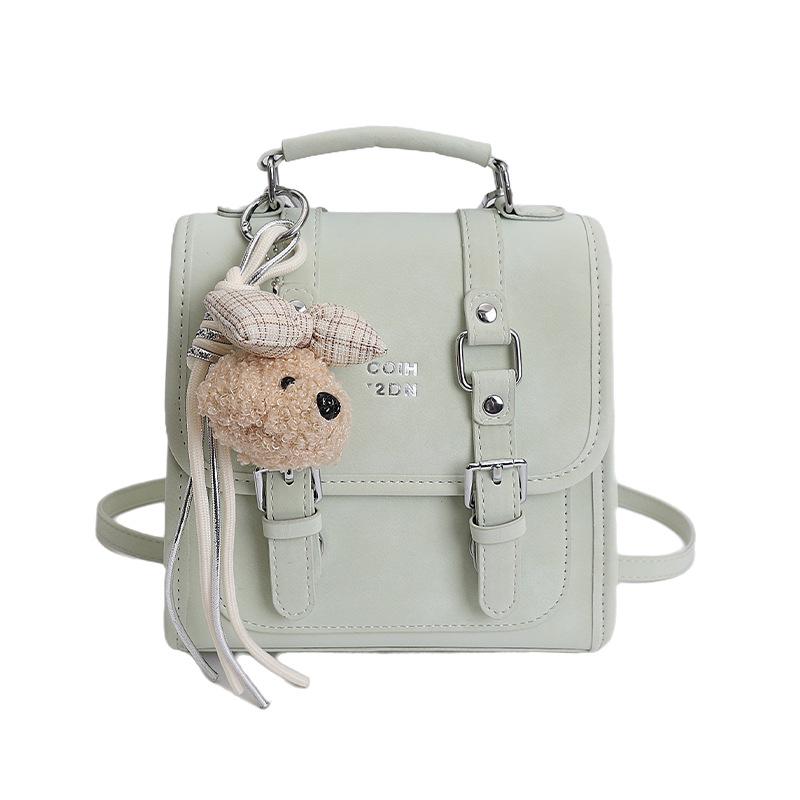 College-style Double-shoulder Bag, Travel-sized Backpack, Fashionable and Relaxed Style Crossbody Bag
