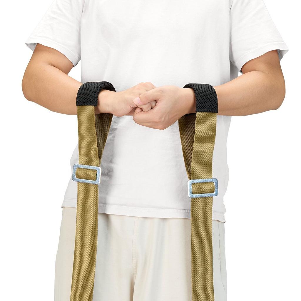 Moving Straps, Supports Up To 453.6 Kg, 2-Person Lifting and Moving System with 2 Harness Straps & 2 Load-bearing Straps, Adjustable Lifting Shoulder