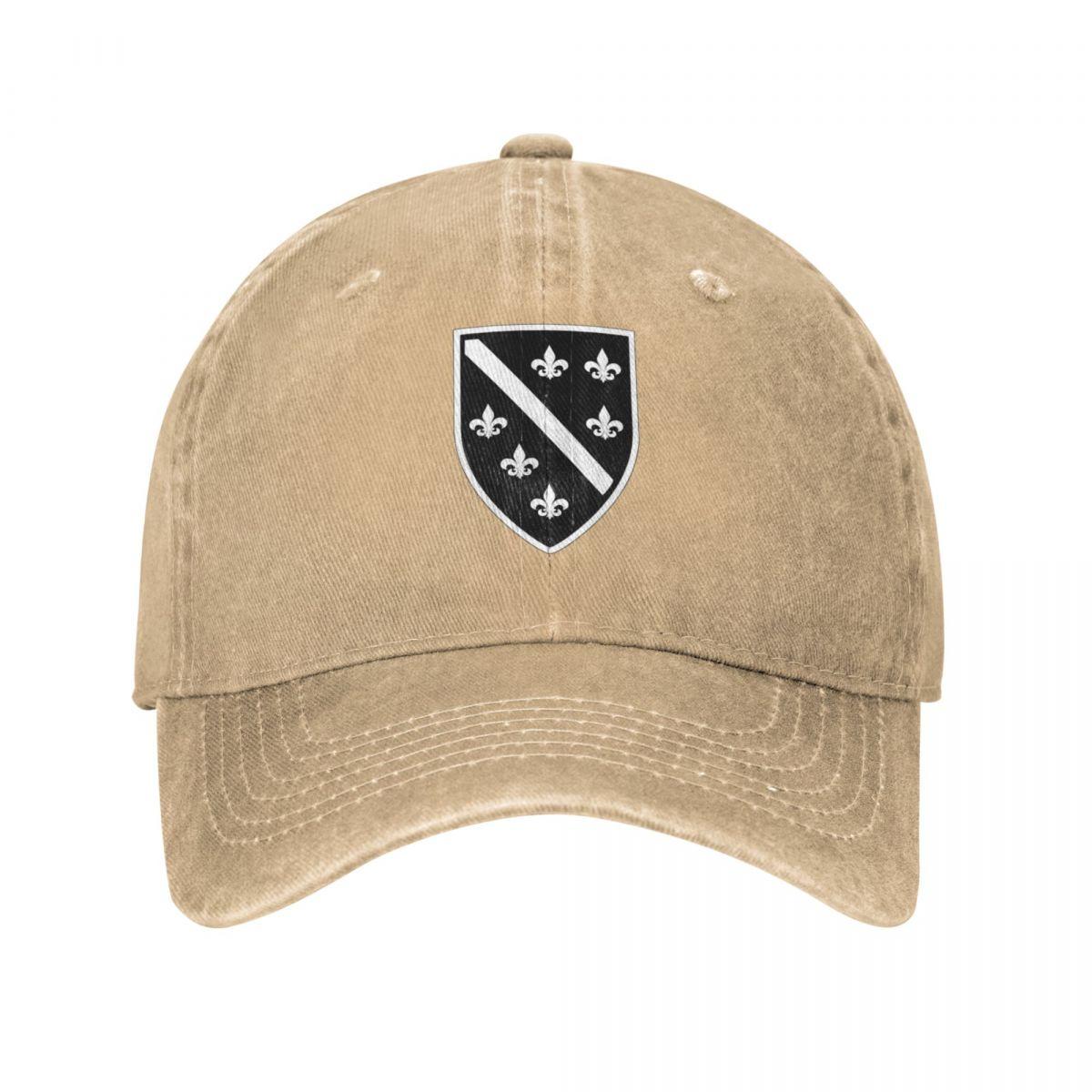 

Bosnia BiH Bosnia-Herzegovina Original Crest in Black & White Cowboy Hat Sun Hat For Children Women S Golf Clothing Unisex S