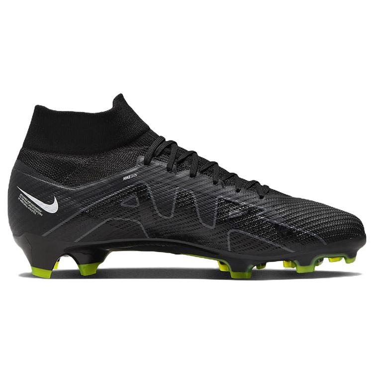 Ny Nike Zoom Mercurial Superfly 9 Pro Fg Svart Mørk Røykgrå DJ5598-001