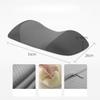 1pcs Ergonomic Lumbar Support Pillow for Sleeping Memory Foam Bed Pillow with Orthopedic Design Waist Cushion Posture Corrector