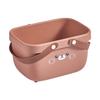 Shower Basket Cartoon Large Opening Widened Handle Sturdy PP Bathing Storage Basket for Bathroom
