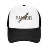 2025 Animal Malinois Belgian Dog Letters Camping Mesh Baseball Caps For Mens  Camping Female Beach Dad Hat Snapback Cap