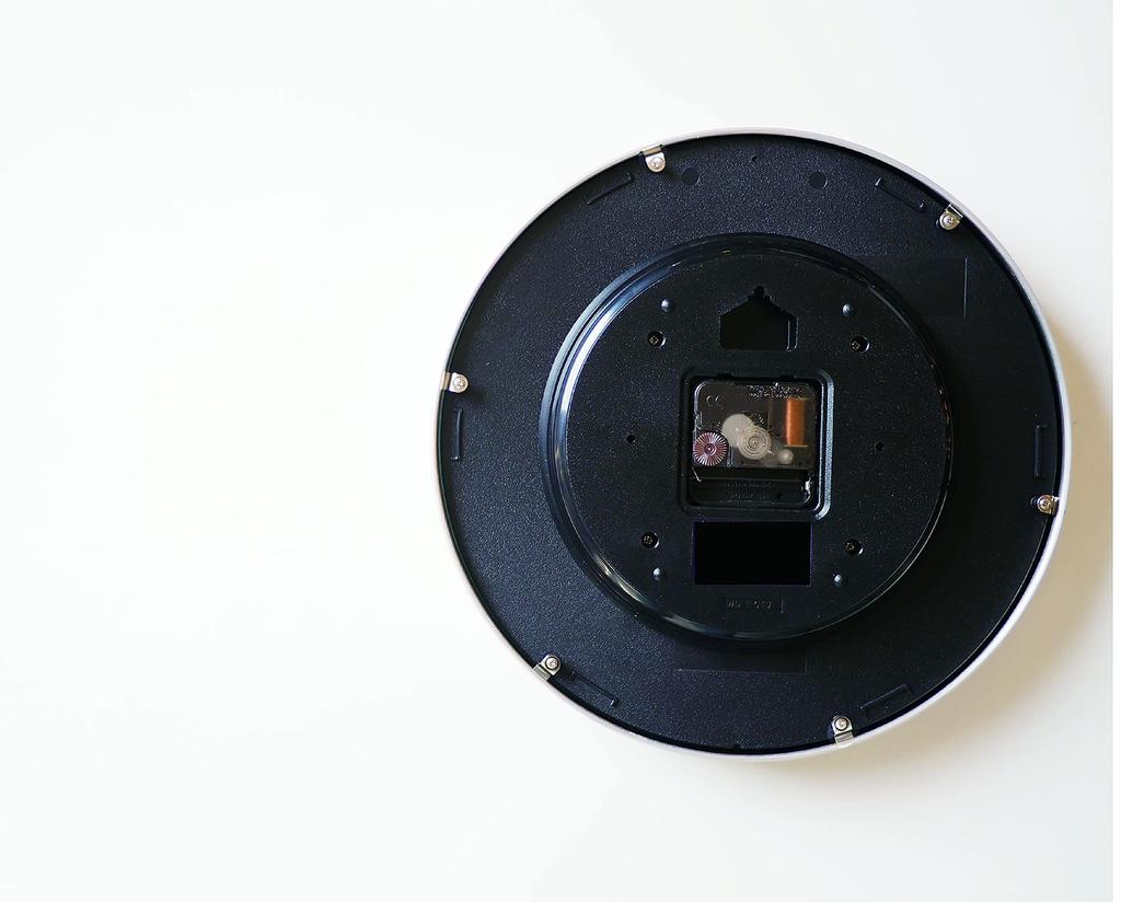 Interform Manon Wall Clock CL-3882, Gold and White, Modern, Elegant, Stylish, 29cm Diameter