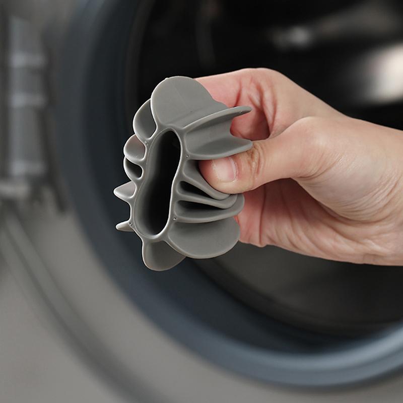 Reusable Silicone Laundry Ball Clothes Hair Cleaning Tools Pet Hair Remover Wash