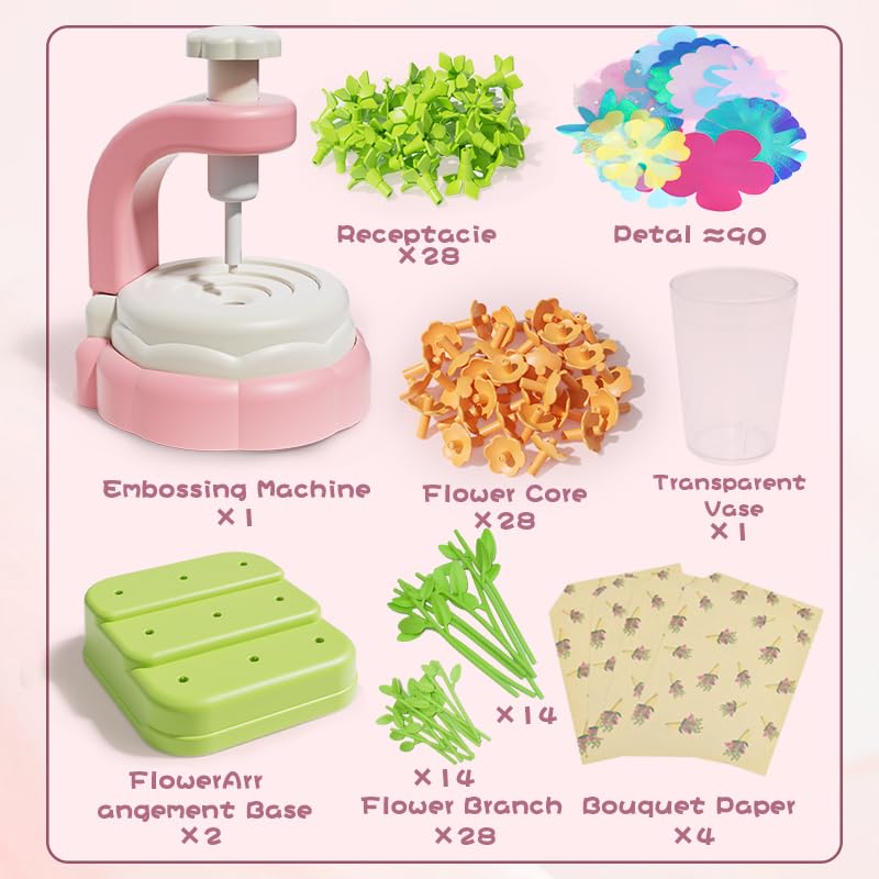 Iwaya FLOWER Craft Kit for ages 6 and up D.I.Y (9113-1)