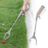 2pcs Trash Grabber Tool With Durability Stainless Steel Tube Rubbish Tong For Easy Waste Collection And Handling Tool