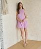 Covernat Woman Balloon Sleeveless Dress Light Purple