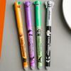 4 Pcs Cartoon Halloween Christmas Erasable Gel Pen Cute 0.5Mm Blue/Black Ink Signature Pens School Supplies Student Gifts