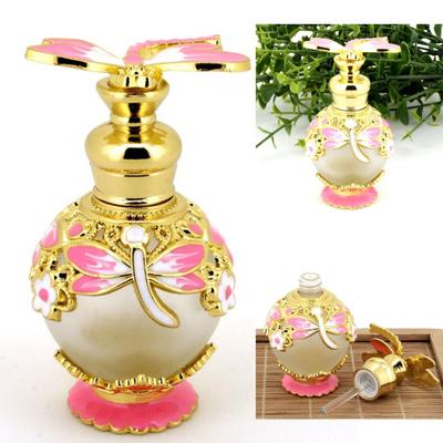 15ml Lightweight Perfume Bottle Ornament Refillable Durable Dubai Arabian Style