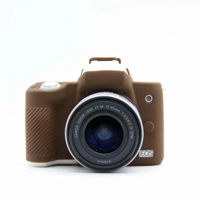 M50 M50II Zachte siliconen beschermhoes voor de Canon EOS M50 Mark II M50 MK2 digitale camera