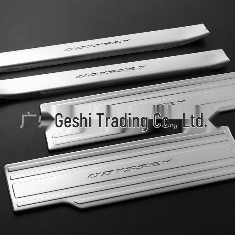 LED Luminous Sill Strips for 15 Odyssey - Welcome Pedal Modification
