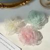 Mesh Flower Children'S Hair Clip Sweet And Cute Princess Style Side Clip Headdress Girl Baby Duckbill Headdress