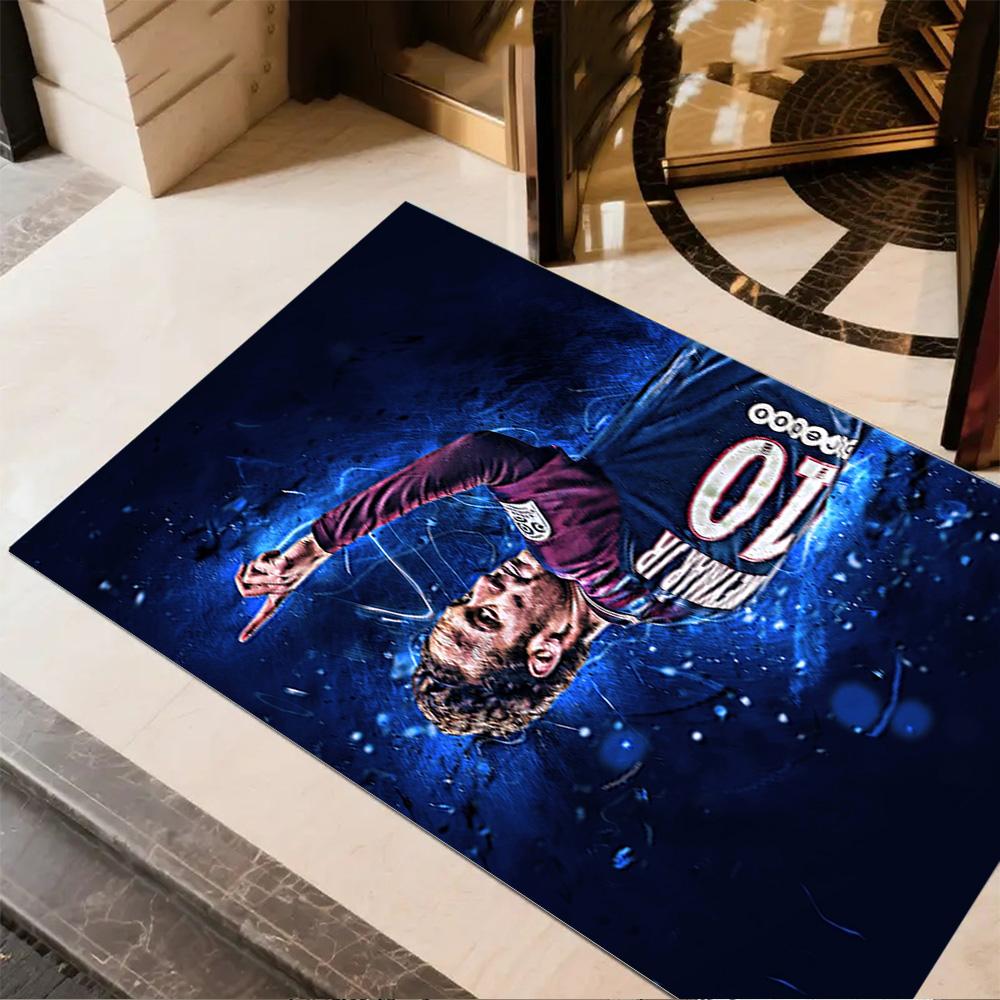 Ronaldo's Iconic Celebration Area Rug Design for Kitchen Living Rooms Outdoor Hallway Antislip Carpet Office home decor Spiritual Gift