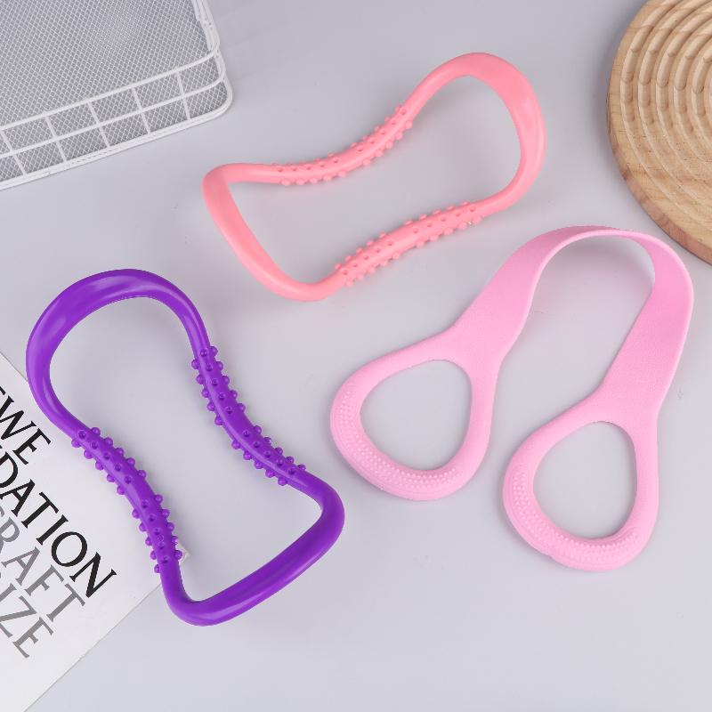 Sports Fitness Equipment Women Neck Exercise, Stretching Resistance Band Yoga Pilates Circle Yoga And Fitness Accessories