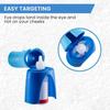 Reusable Eyedrops Holder Eye Drops Bottle Helper Eye Ointments Drops Holder Device Eyedrop Guide Aid Help Applicator Care Tool