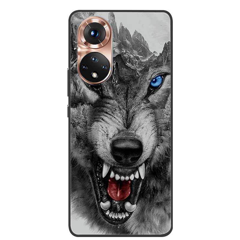 Case For Honor 50 Luxury Silicone TPU Soft Phone Cover For Huawei Honor 50 Case 5 0 NTH-NX9 Capa Shockproof Animal Shell Coque