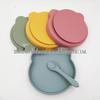 Silicone Suction Plate for Infants and Toddlers - Little Bear Design