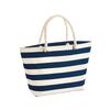 Westford Mill Boardwalk Striped Tote Bag