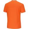 Mizuno Badminton Wear Dry Aeroflow Game Short Highly Easy to Move Soleil Size S Shirt, Sleeve, Breathable, in, 72MAA001, Orange,