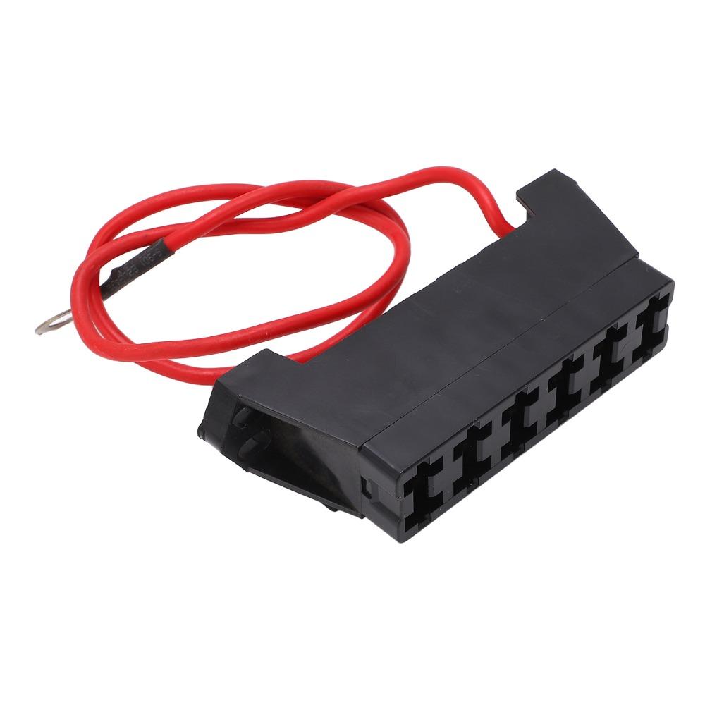 1 in 6 Out Fuseing Block 6 Way Distribution Block Universal Fit Fuseing Box  Automotive