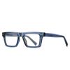 Transparent Gray Square TR90 Optical Eyeglasses Prescription Shortsighted Hyperopia Progressive Frames