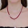 STILL INSTANT Rose with Dew - Necklace 14 (2colors)
