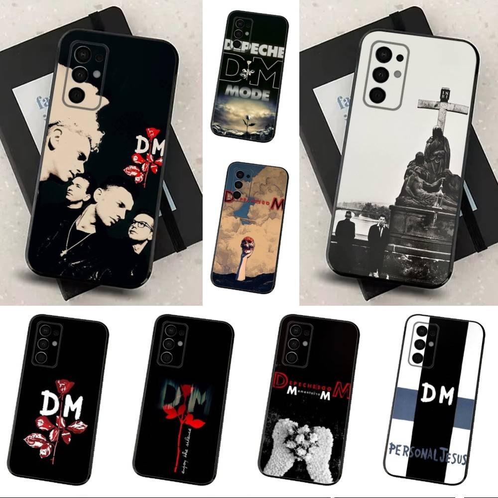 Hot D-Depeche M-Mode Band Phone Case For Samsung Galaxy A13,A21s,A22,A31,A32,A52,A53,A71,A80,Soft Black Shell