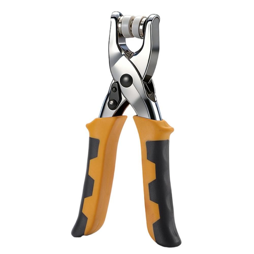 Foratubo Mano con Occhielli Pinza Rivettatrice Metallo per Lavorazione Pelle Progetti Fai da Te