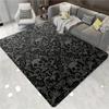 VIKAMA  Skull Pattern Living Room & Bedroom Rug Machine Washable Soft Comfort Rug Suitable For Living Room And Bedroom Decor