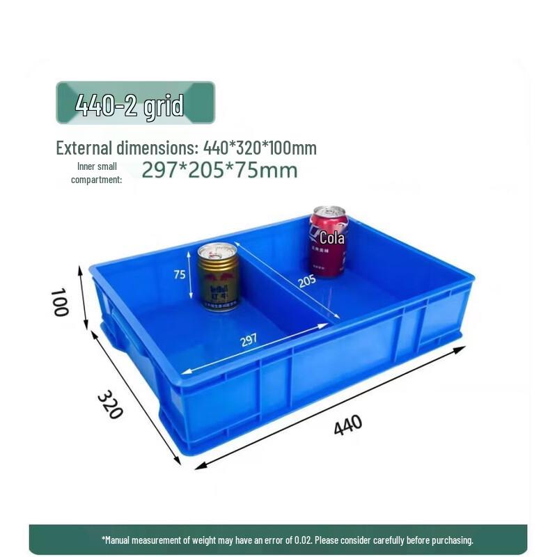 Taoli Plastic Multi-Grid Storage and Turnover Box
