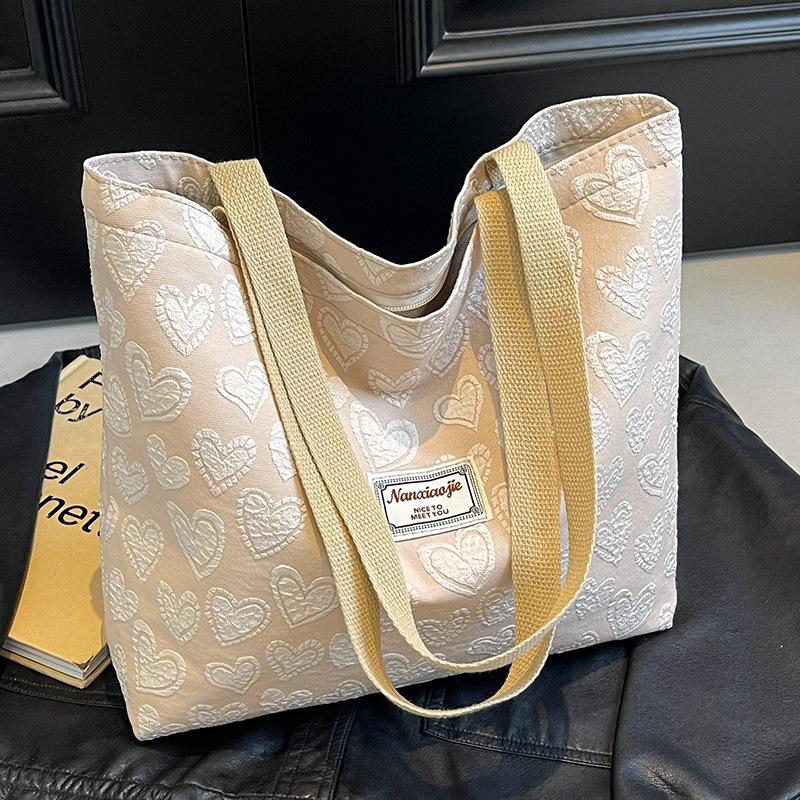 High-end Large Capacity Single-shoulder Tote Bag for Women New Fashion Commuter Mother Bag Fashionable Versatile Shoulder Bag