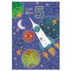 Simon Elvin Schau wer ist Space 5. Geburtstag Grußkarte (Packung mit 6)