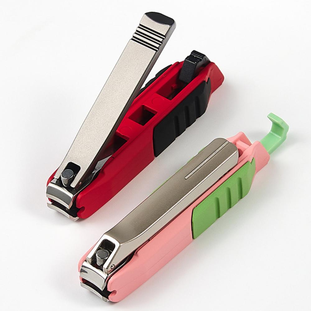 

Прочные кусачки для ногтей, прочные стальные щипчики для кутикулы, портативные кусачки для ногтей с защитой от брызг, маникюрный инструмент