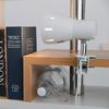 Kyodo Lighting Clip Light, LED, E26, Desk Lamp, GT-TD-WHITE, Clip-on, Indirect Lighting, Spotlight, with Switch, Stylish, Outlet-Operated, Interior