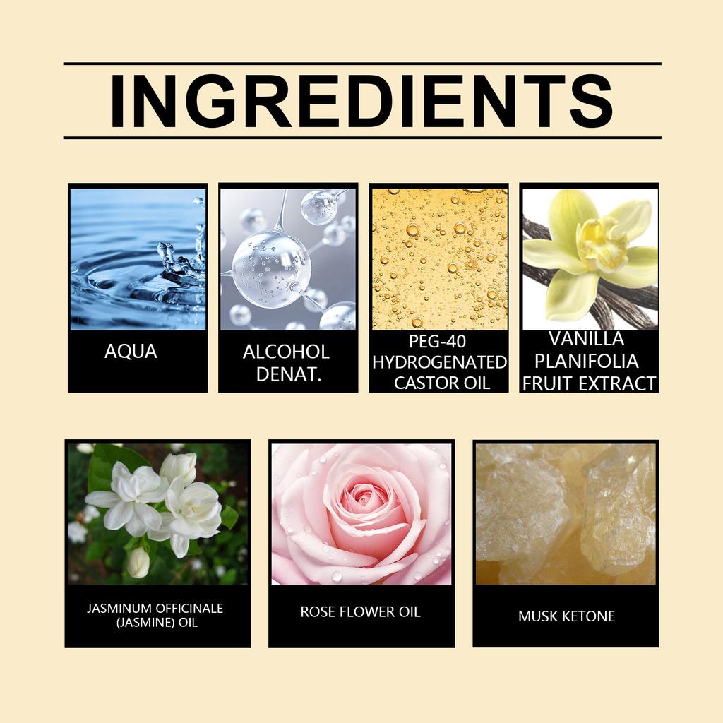 Long-lasting Fresh And Elegant Roller-ball Perfume Exudes Charm And Makes You More Confident.10ML