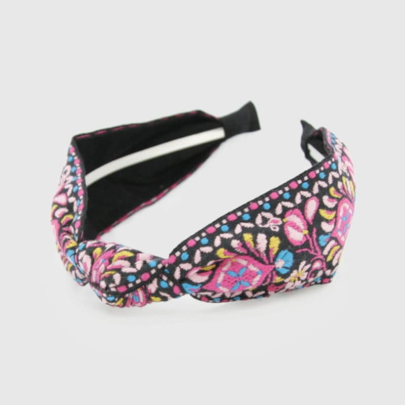 LALA Flower Hairband L-D Pink