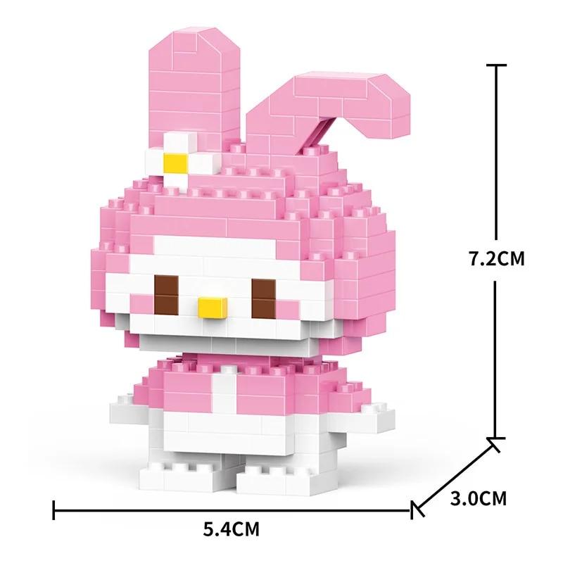 Cartoon Building Blocks, Animal Dolls, Educational Assembling Toys, Ornaments, Small Particles, Children's Birthday Gifts