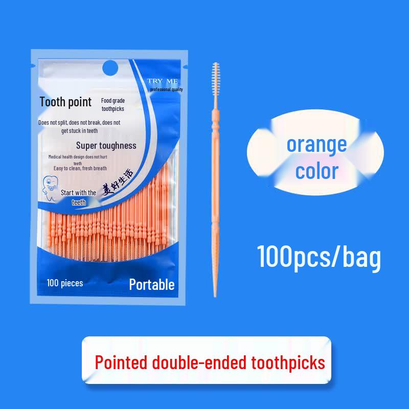 Chidian Plastic Double-Headed Toothpicks
