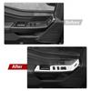 Inner Front Door Window Lift Switch Panel Cover Trim For Ford F150 + White
