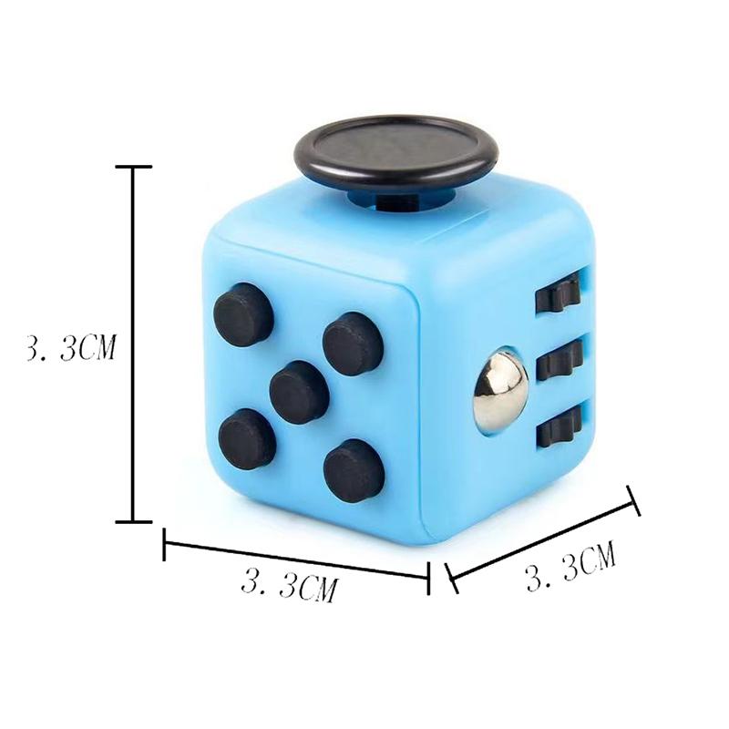 Toys Cube Spinner EDC Fidget Sensory TDAH Decompression Game Stress Relief ADHD Autism Anxiety Fingertip Desk Toy for Adult Kids