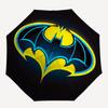 1pc Batman Symbol Sticker Umbrella with Plastic Handle,Suitable for All Seasons Travel Outdoor Multi-functional UmbrellaDCS157
